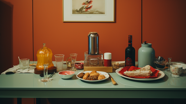 Vintage Brunch Tableau