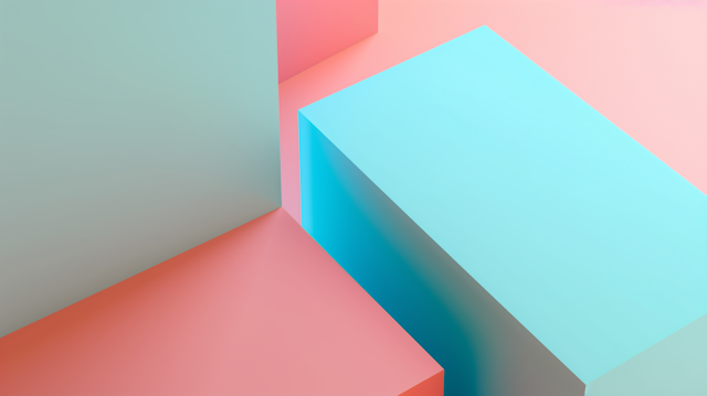 Geometric Abstraction with Soft Colors