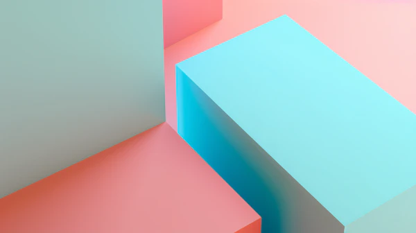 Geometric Abstraction with Soft Colors