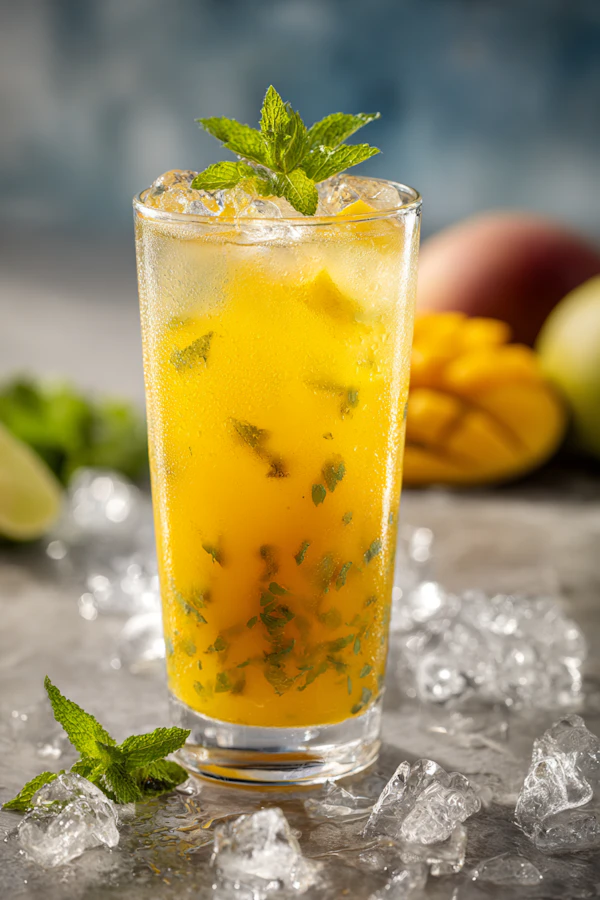 Tropical Mint Beverage