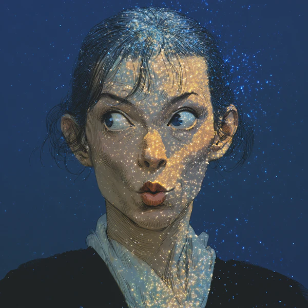Celestial Woman Portrait