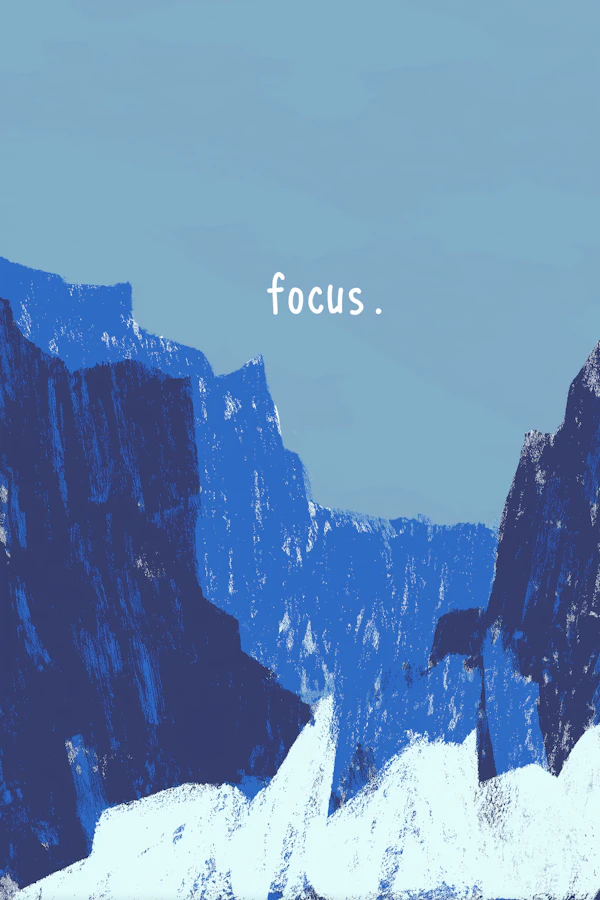 Mountainous Serenity Art