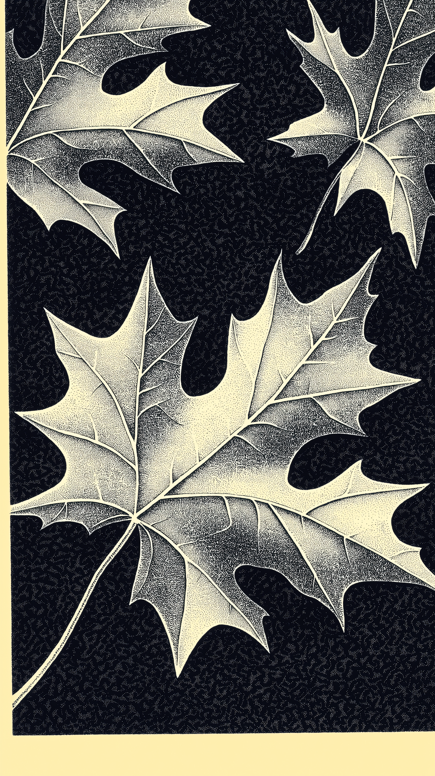 Stylized Maple Leaves