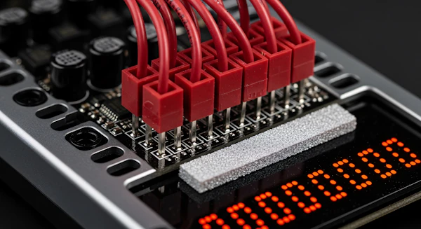 Circuit Board Close-Up