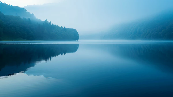 Serene Lake Landscape