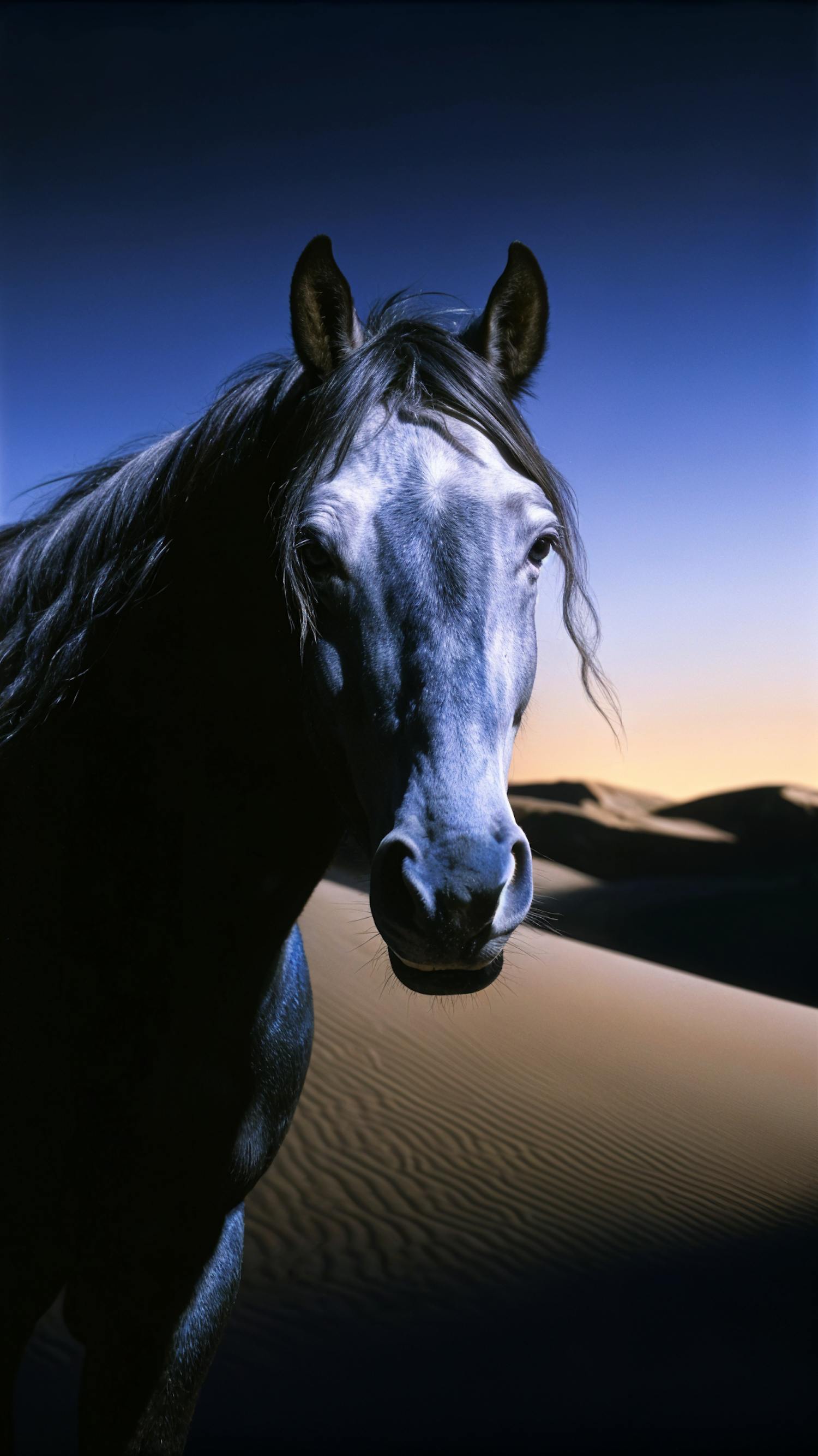 Majestic Horse in Dunes