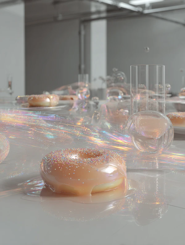 Surreal Donut Art