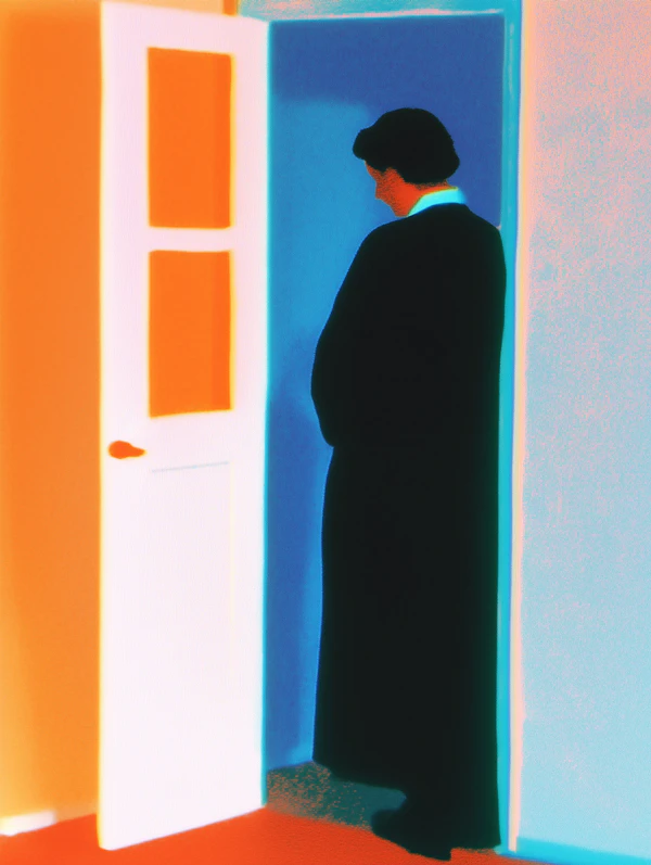 Dreamlike Doorway Scene