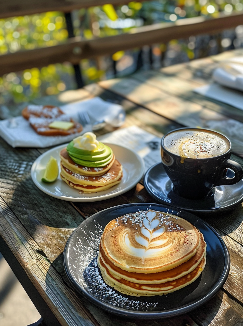 Outdoor Breakfast Delight Photo on Lummi