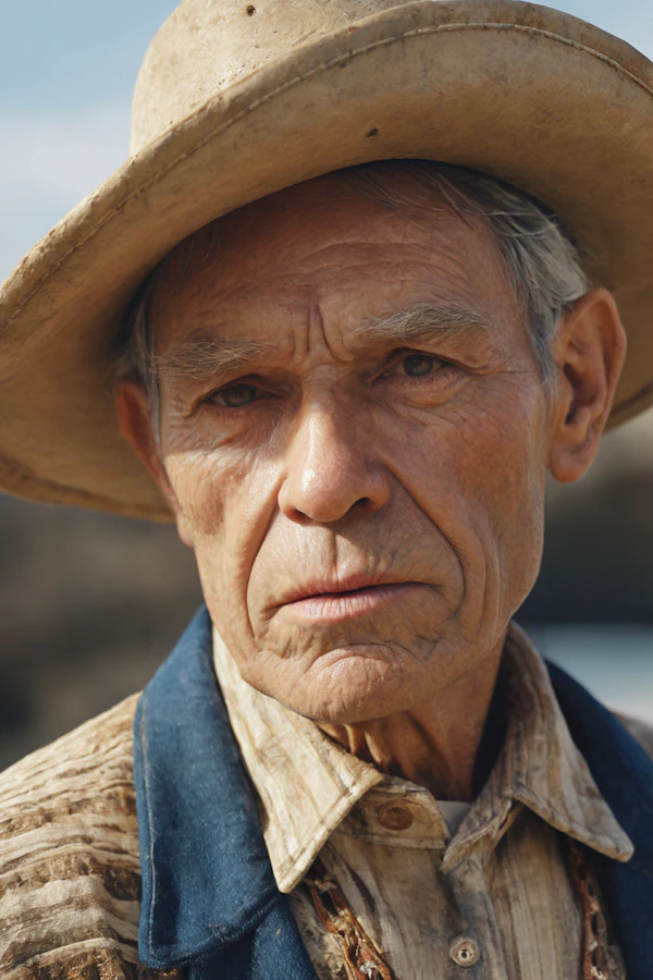 Portrait of Rugged Senior