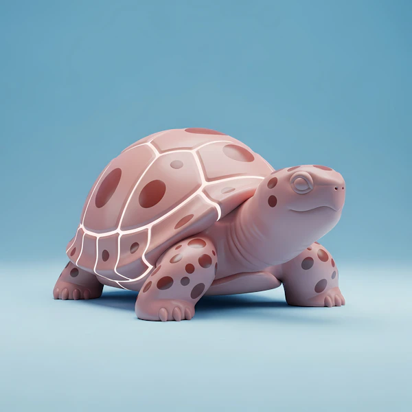 Stylized Turtle Art