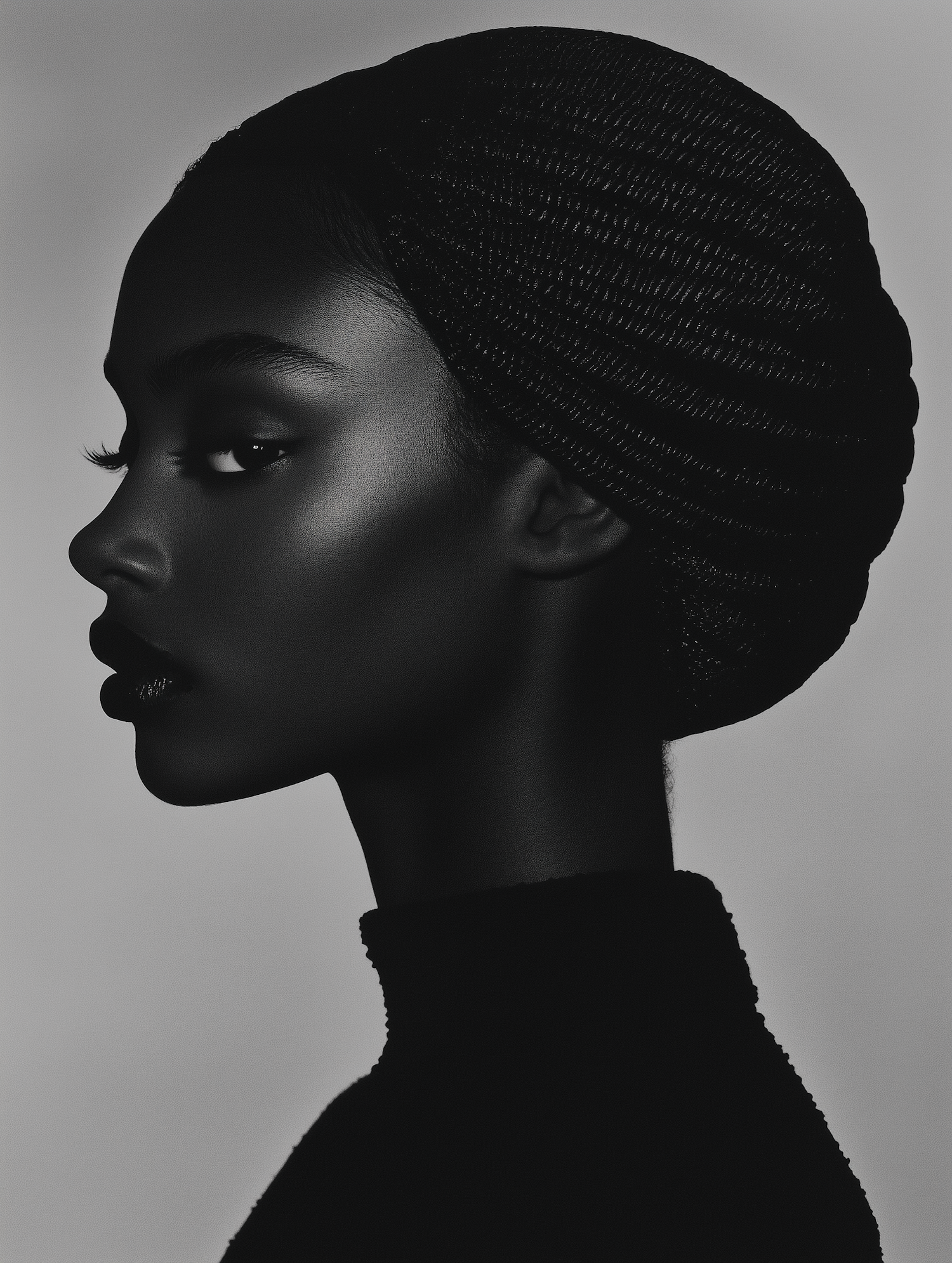 Elegant Profile Portrait