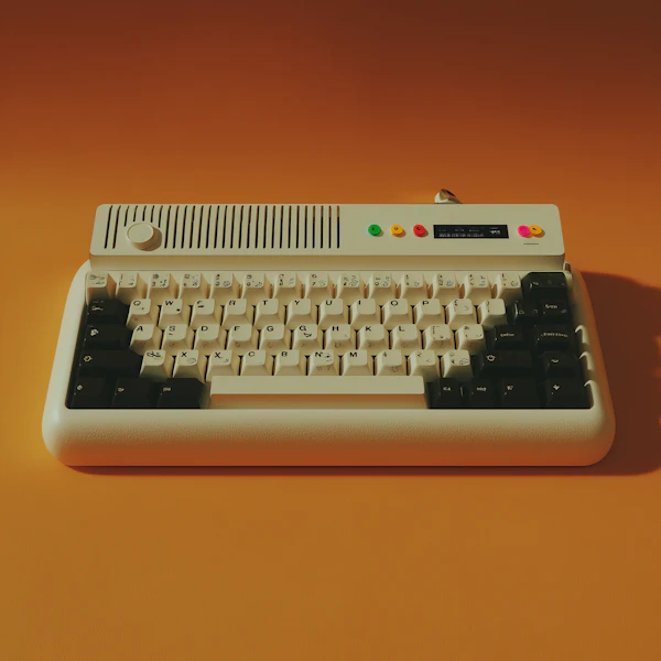 Retro Keyboard Display