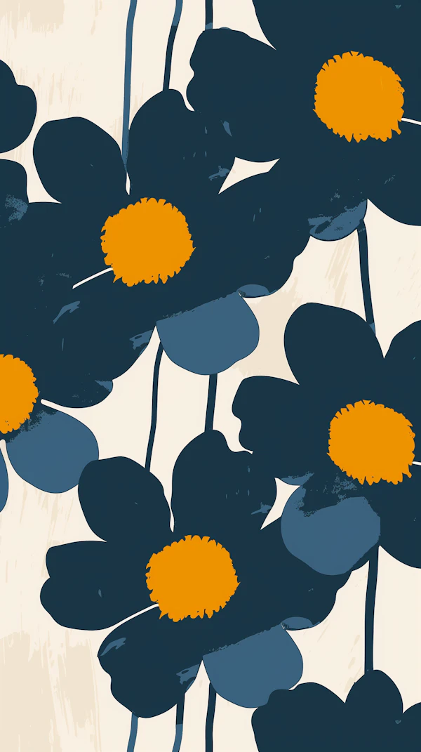 Modern Floral Artwork