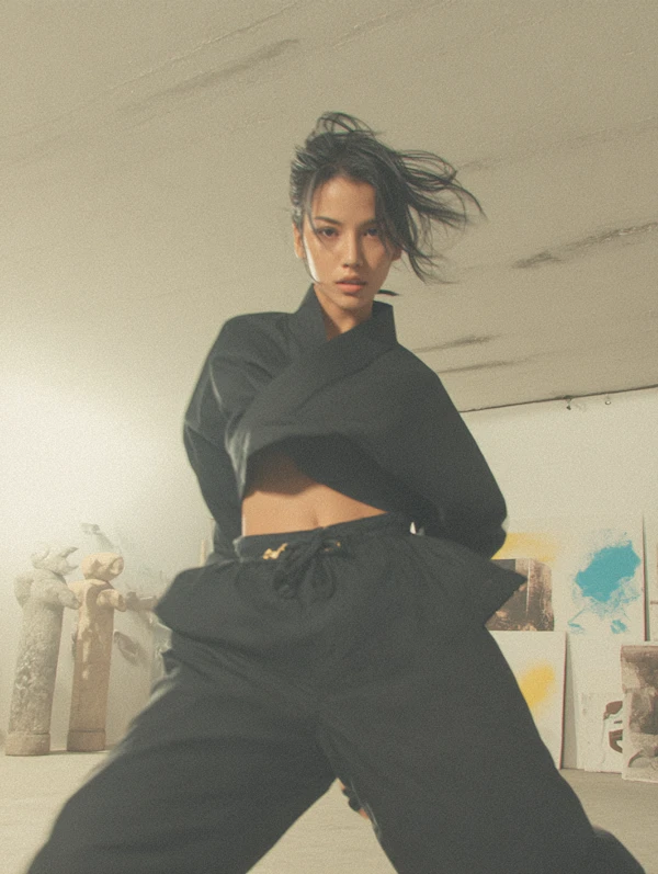Dynamic Artistic Pose