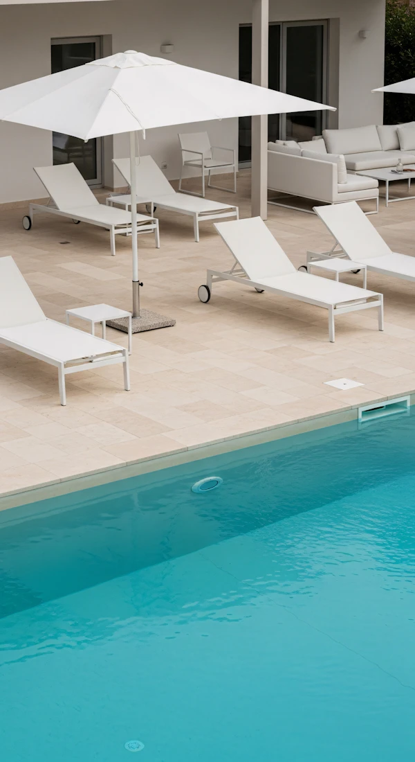 Modern Poolside Retreat