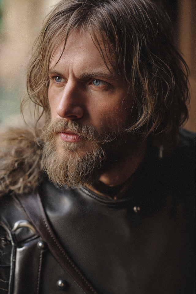 Medieval Warrior Portrait