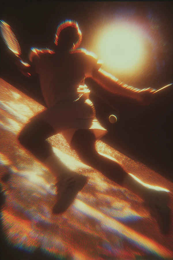 Tennis Action Glow