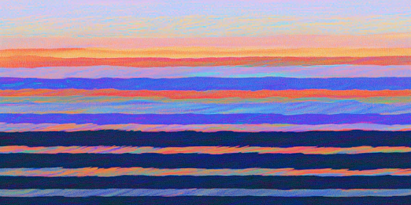 Abstract Sunset Composition