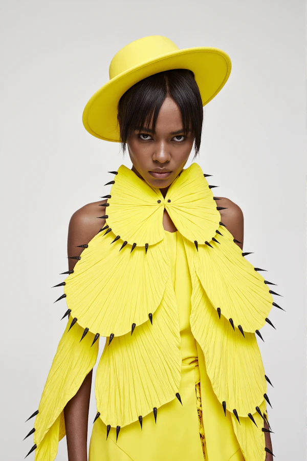 Avant-Garde Fashion Portrait