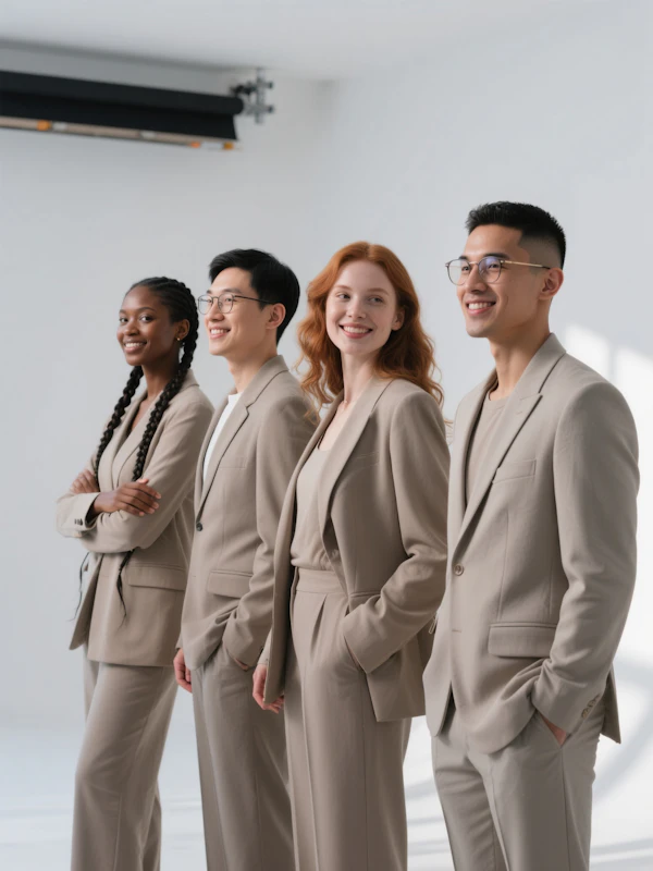 Professional Team Portrait
