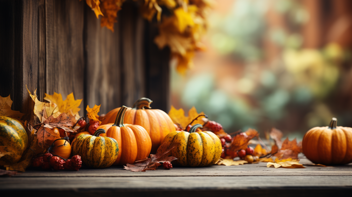 Autumn Harvest Display