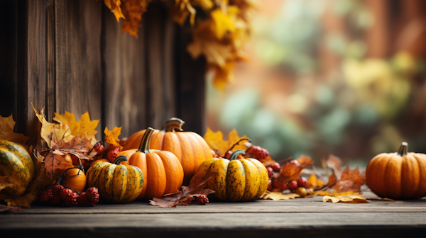 Autumn Harvest Display