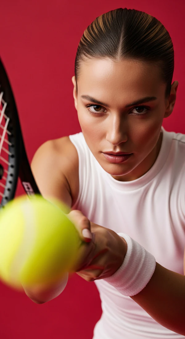Tennis Action Shot