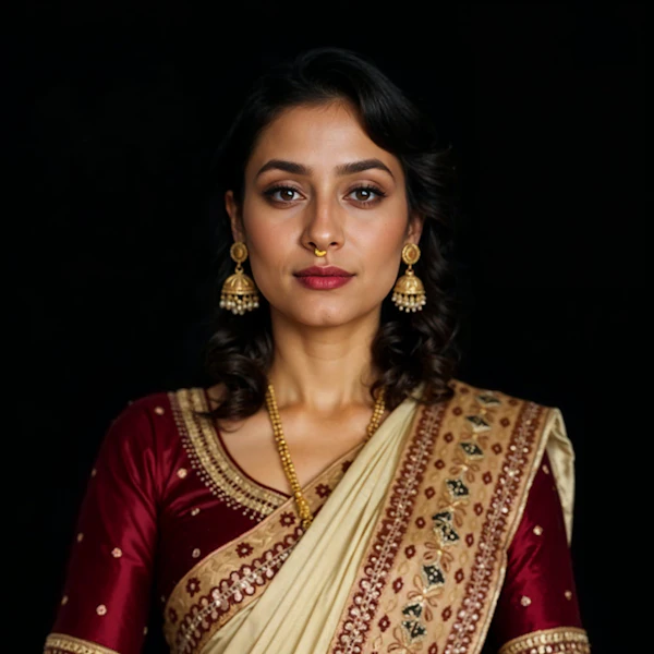 Traditional Attire Portrait