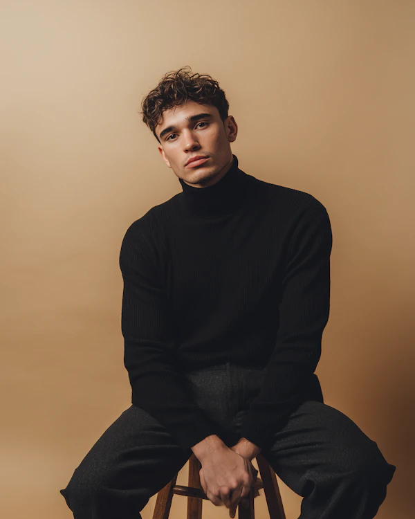 Man in Black Turtleneck