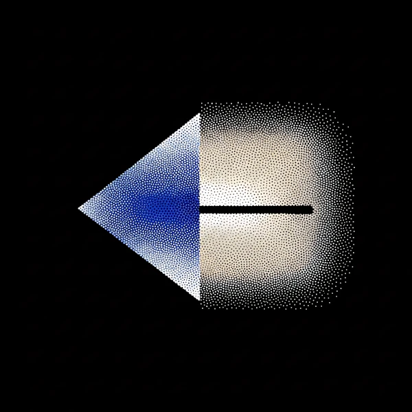 Geometric Gradient Art