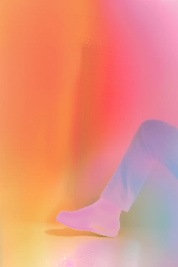 Abstract Gradient with Leg