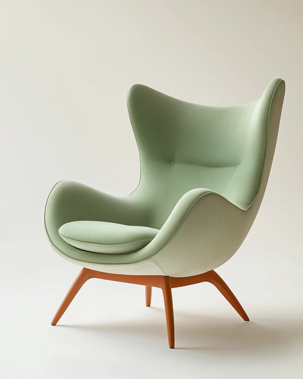 Modern Pastel Armchair