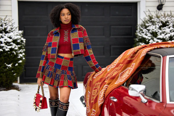 Winter Fashion Scene