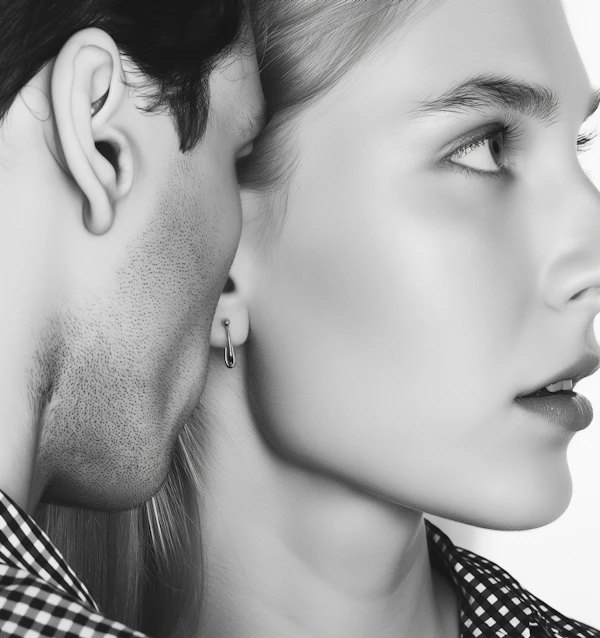 Monochrome Close-Up Duo
