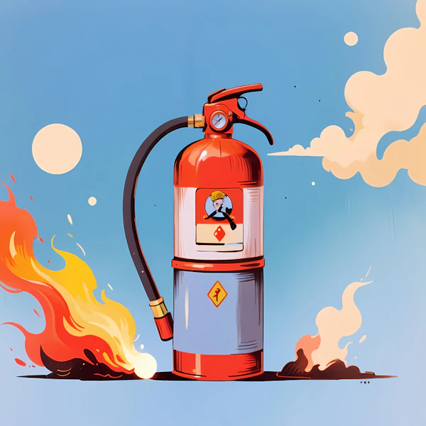 Fire Extinguisher Art
