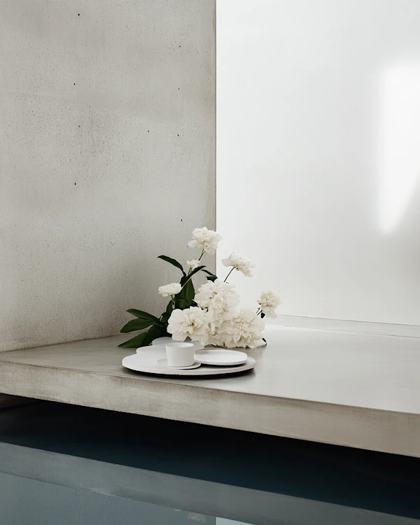 Minimalist Tableware Scene