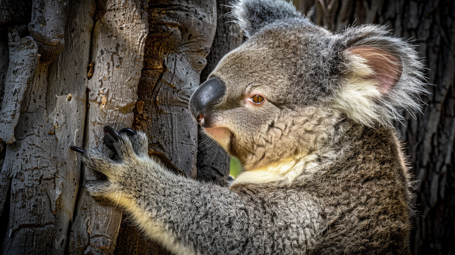 Koala on Tree