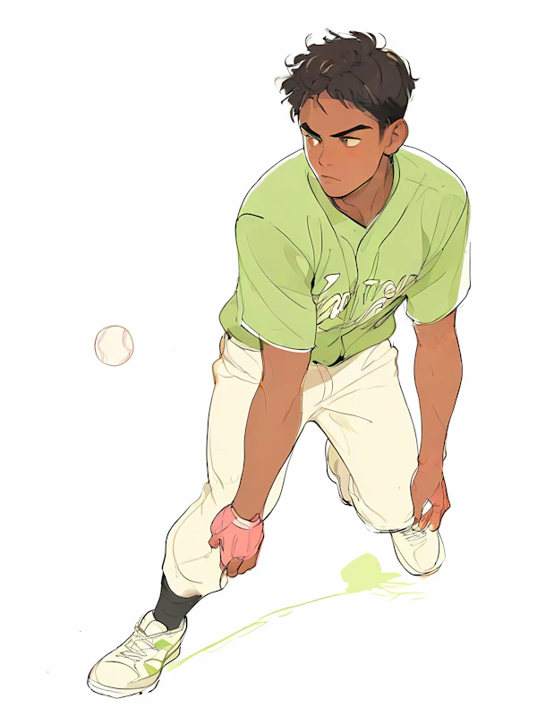 Baseball Player Action