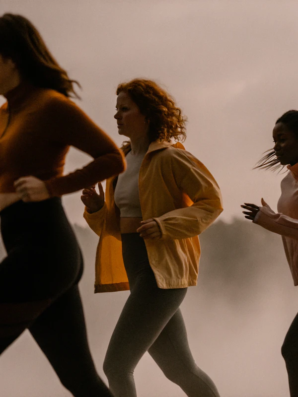 Women Jogging Outdoors