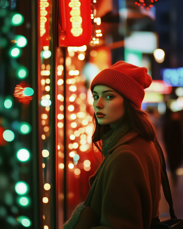Urban Neon Portrait