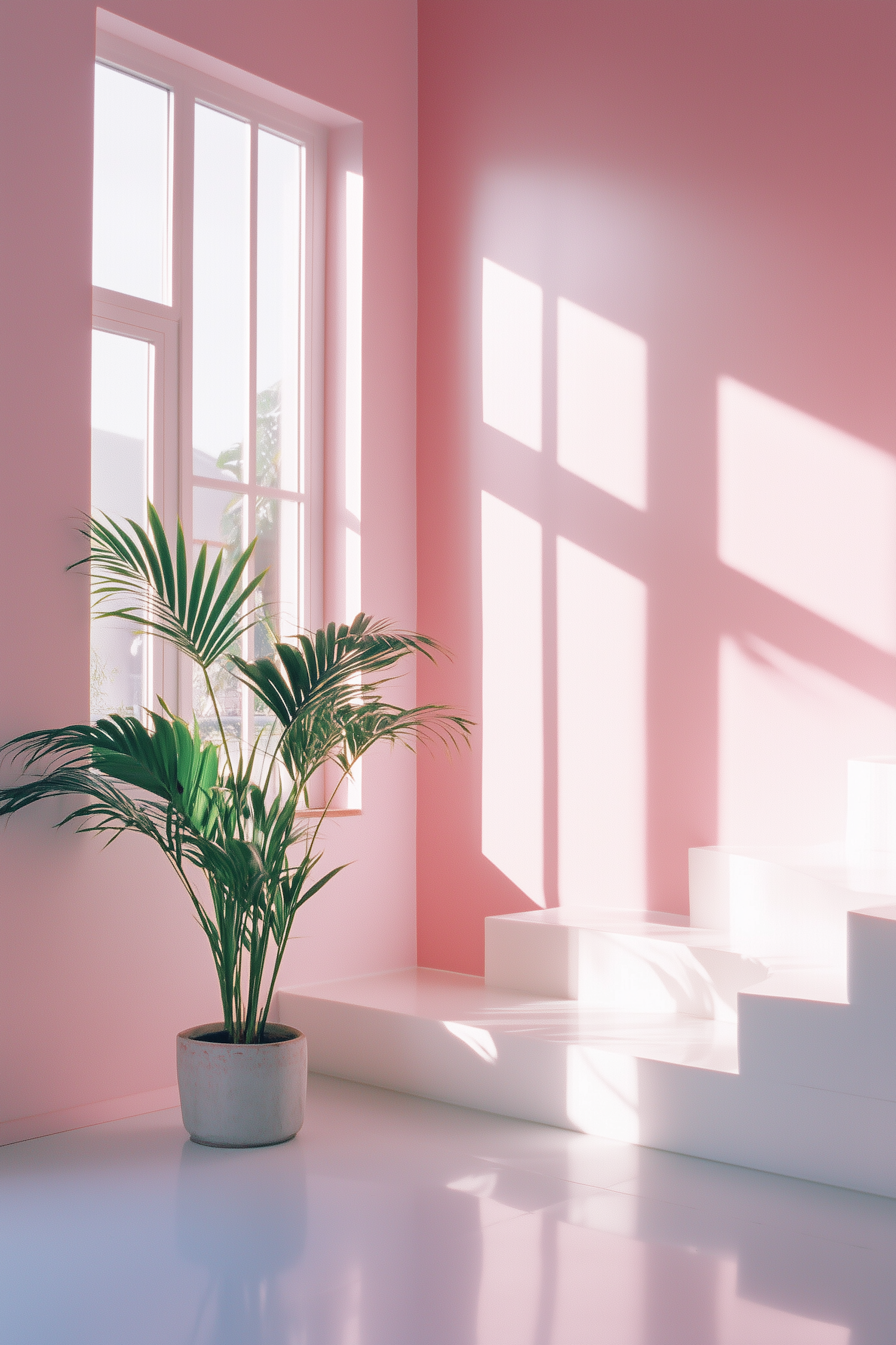 Bright Pink Interior