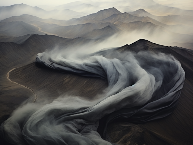 Ethereal Fabric of the Mountains