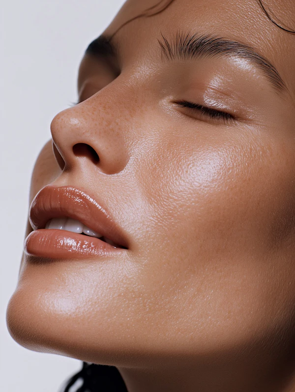Serene Profile Portrait
