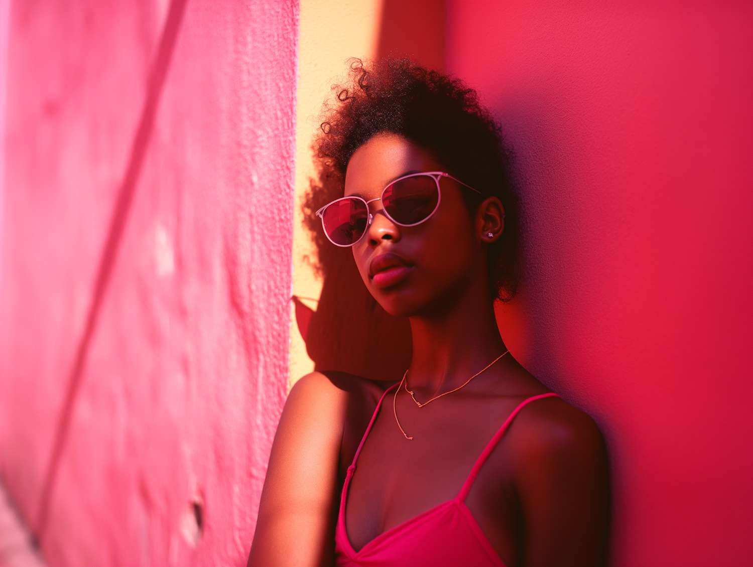 Confident Elegance in Pink