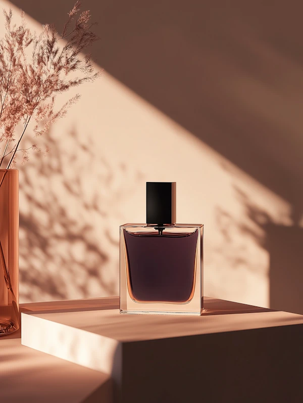 Minimalist Perfume Scene