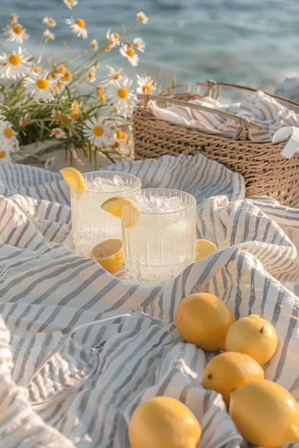 Serene Beachside Picnic
