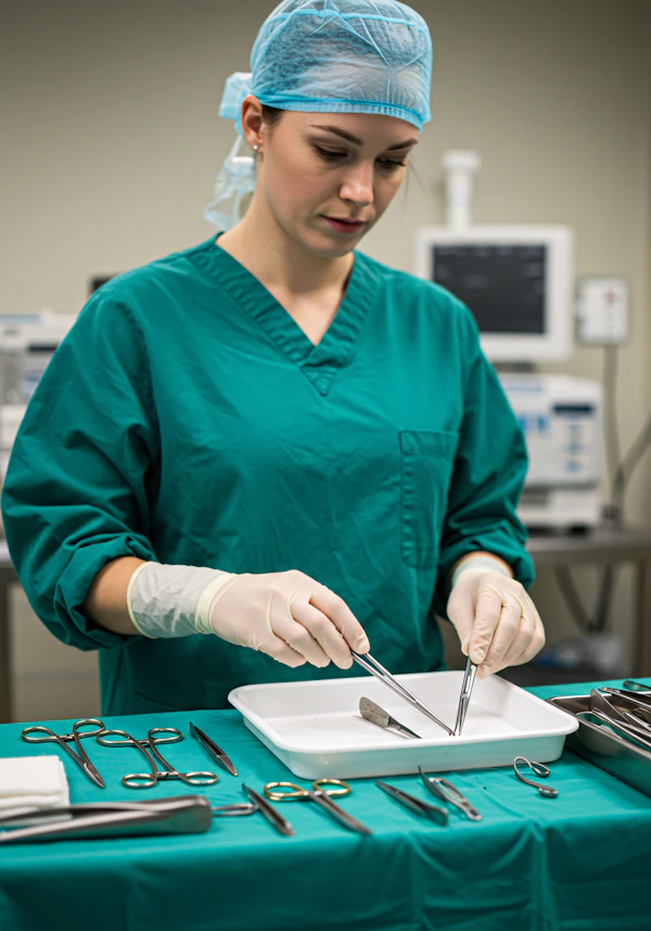 Surgical Preparation Scene