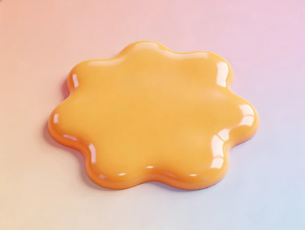Glossy Flower Object