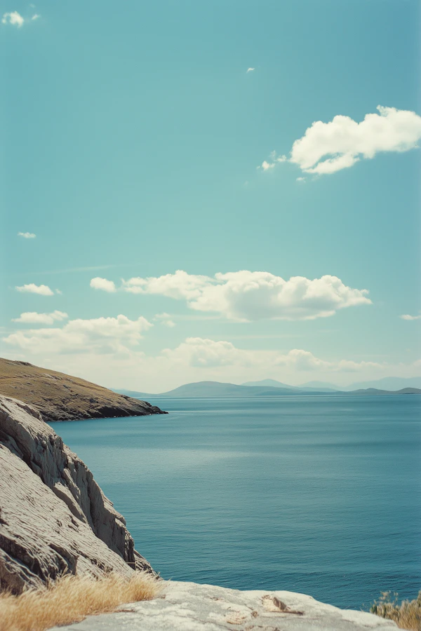 Serene Coastal Landscape